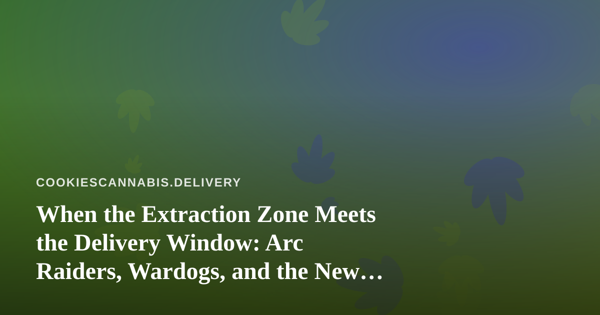 When the Extraction Zone Meets the Delivery Window: Arc Raiders, Wardogs, and the New Streamer’s Grind